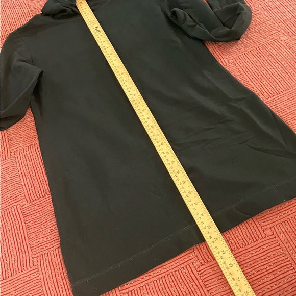 Joe Fresh women’s size small Black tunic sweater Top with loose turtleneck - Picture 7 of 12